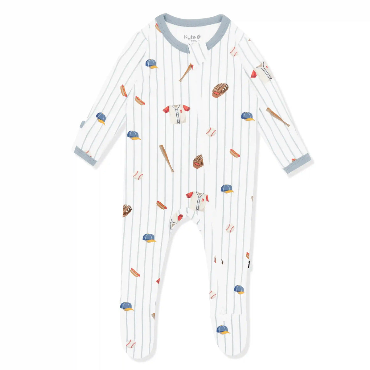 Zippered Footie in Home Run