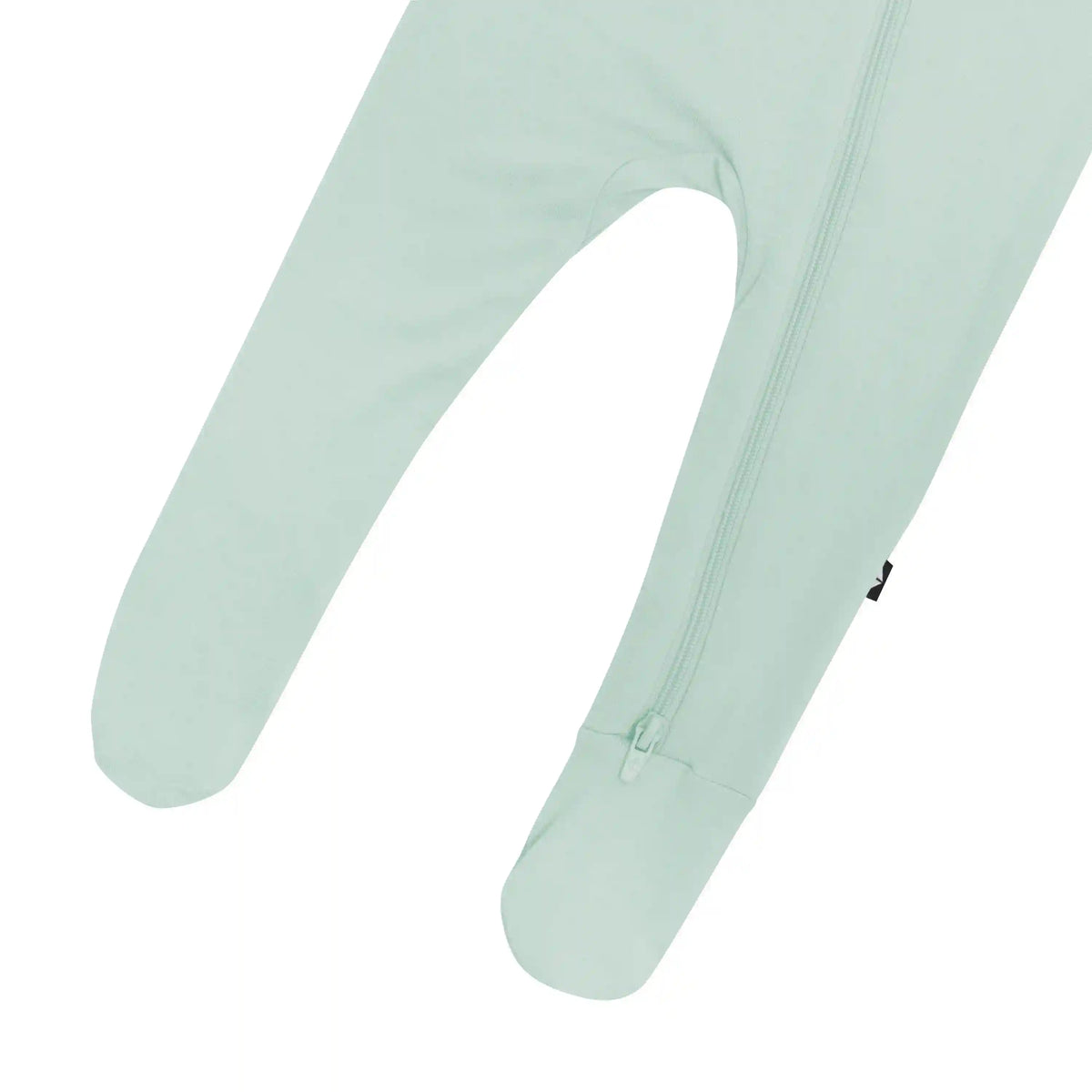 Zippered Footie in Sage