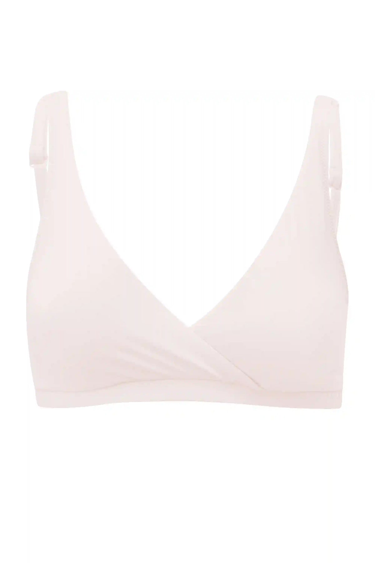 Women's Cross Front Bralette in Blonde