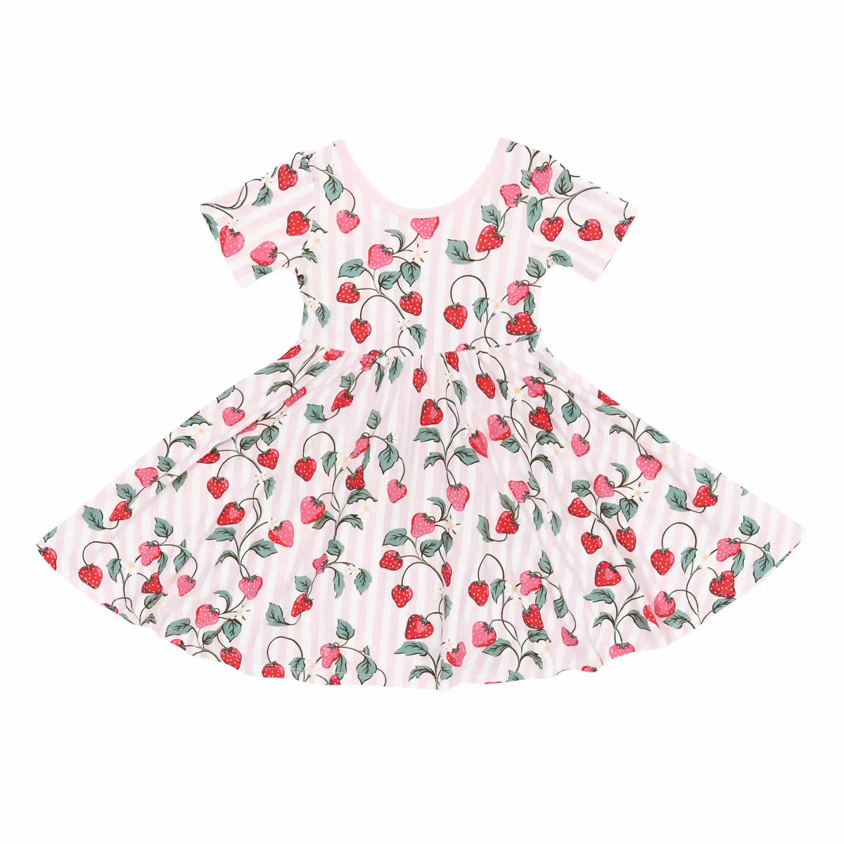 Twirl Dress in Strawberry Fields