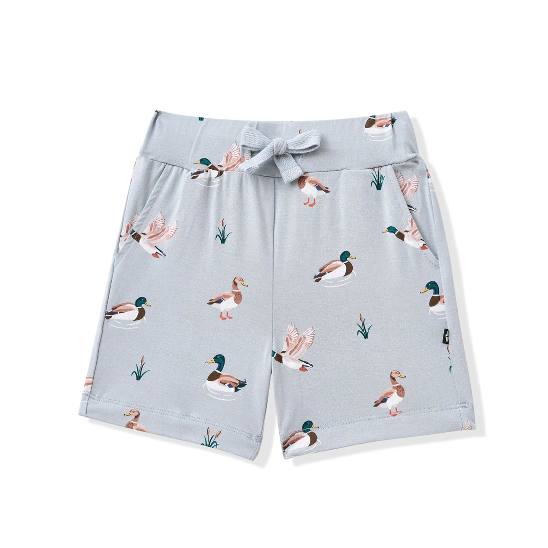 Drawstring Short in Mallard Duck