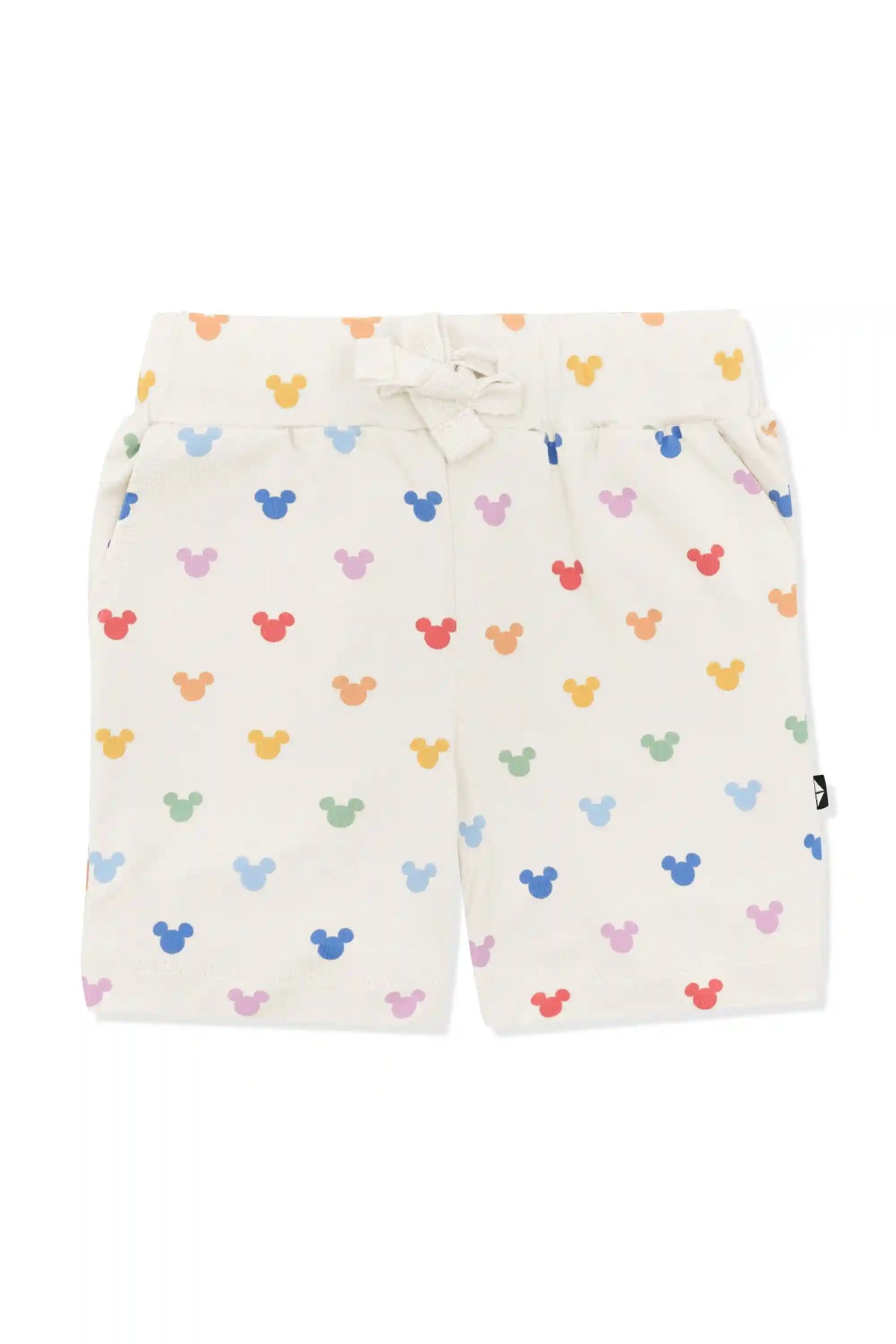 Drawstring Short in Pastel Mickey Mouse