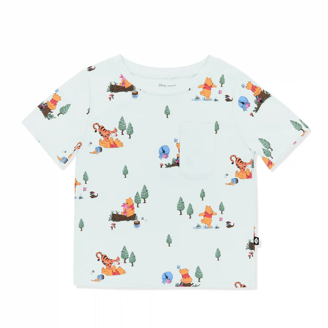 Toddler Crew Neck Tee in Winnie the Pooh Hundred Acre Wood