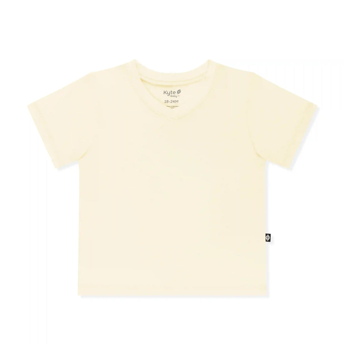 Toddler V-Neck Tee in Chamomile