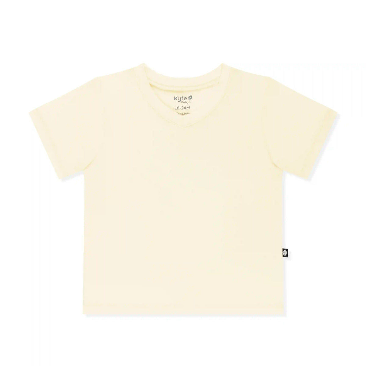 Toddler V-Neck Tee in Chamomile