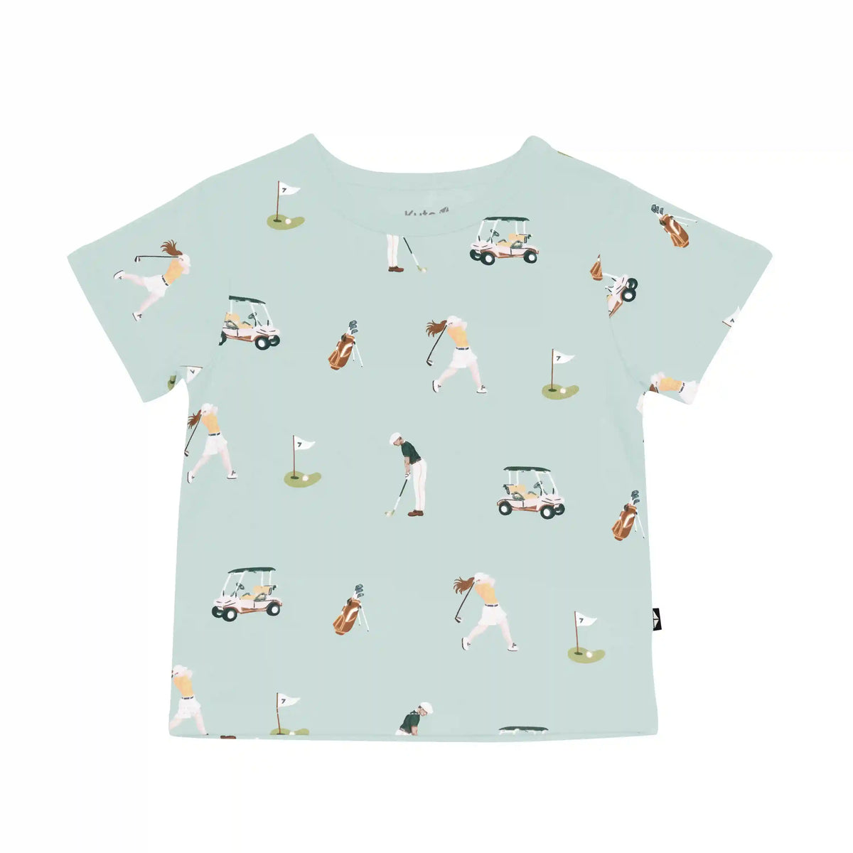 Toddler Basic Tee in Golf