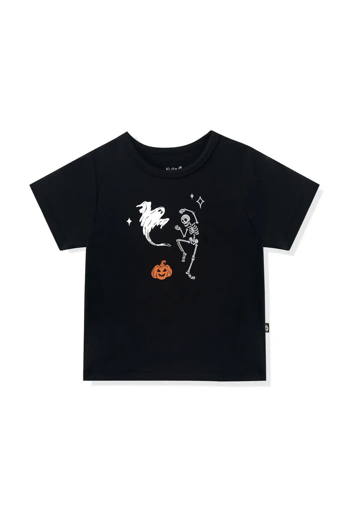 Toddler Basic Tee in Halloween Friends on Midnight