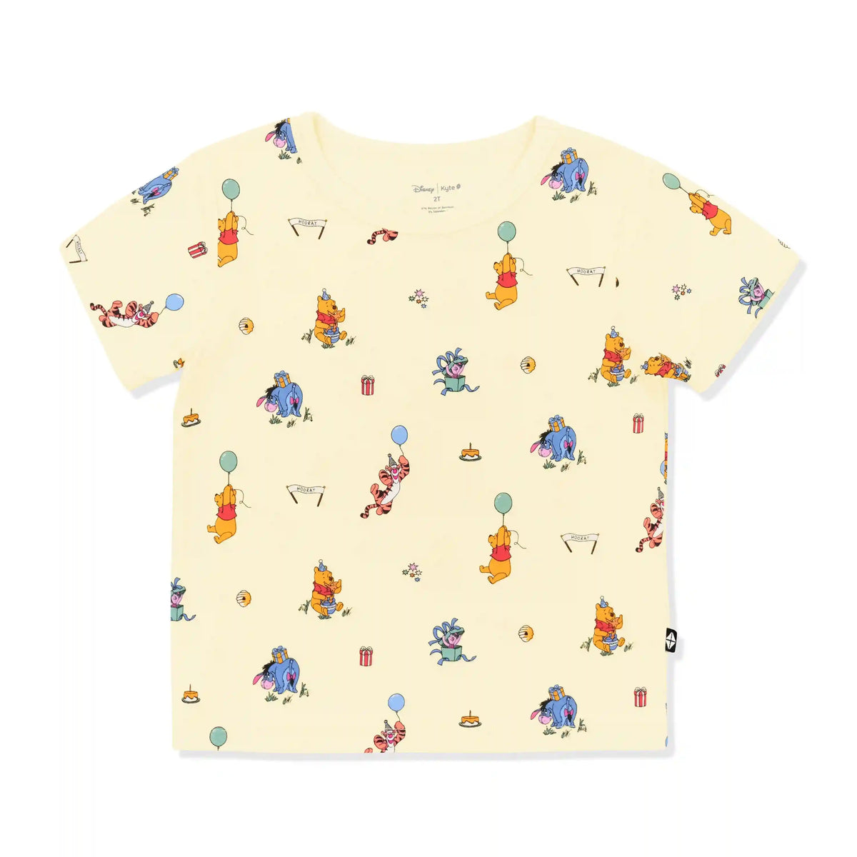 Toddler Basic Tee in Winnie the Pooh Celebration