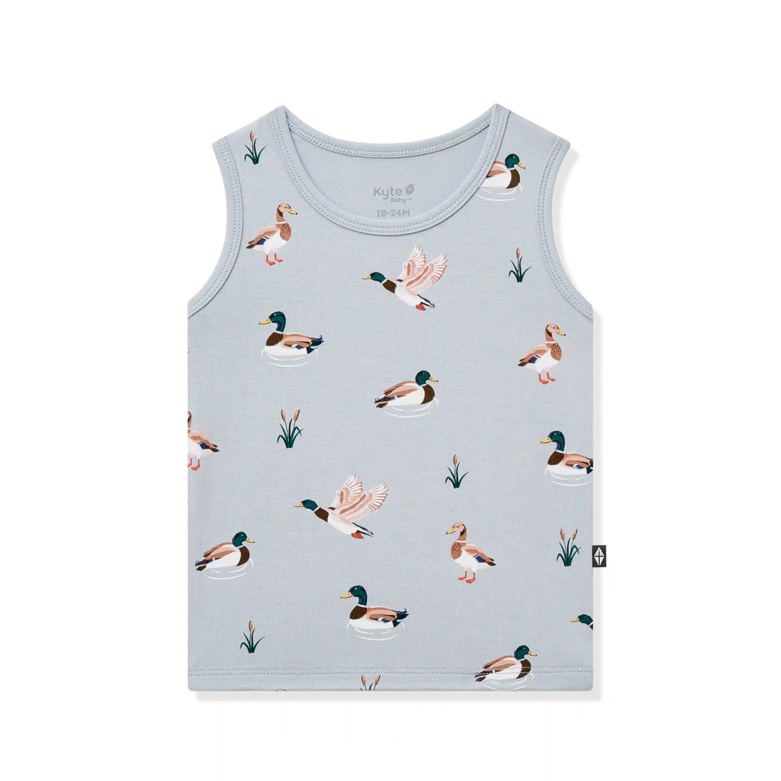 Toddler Tank Top in Mallard Duck