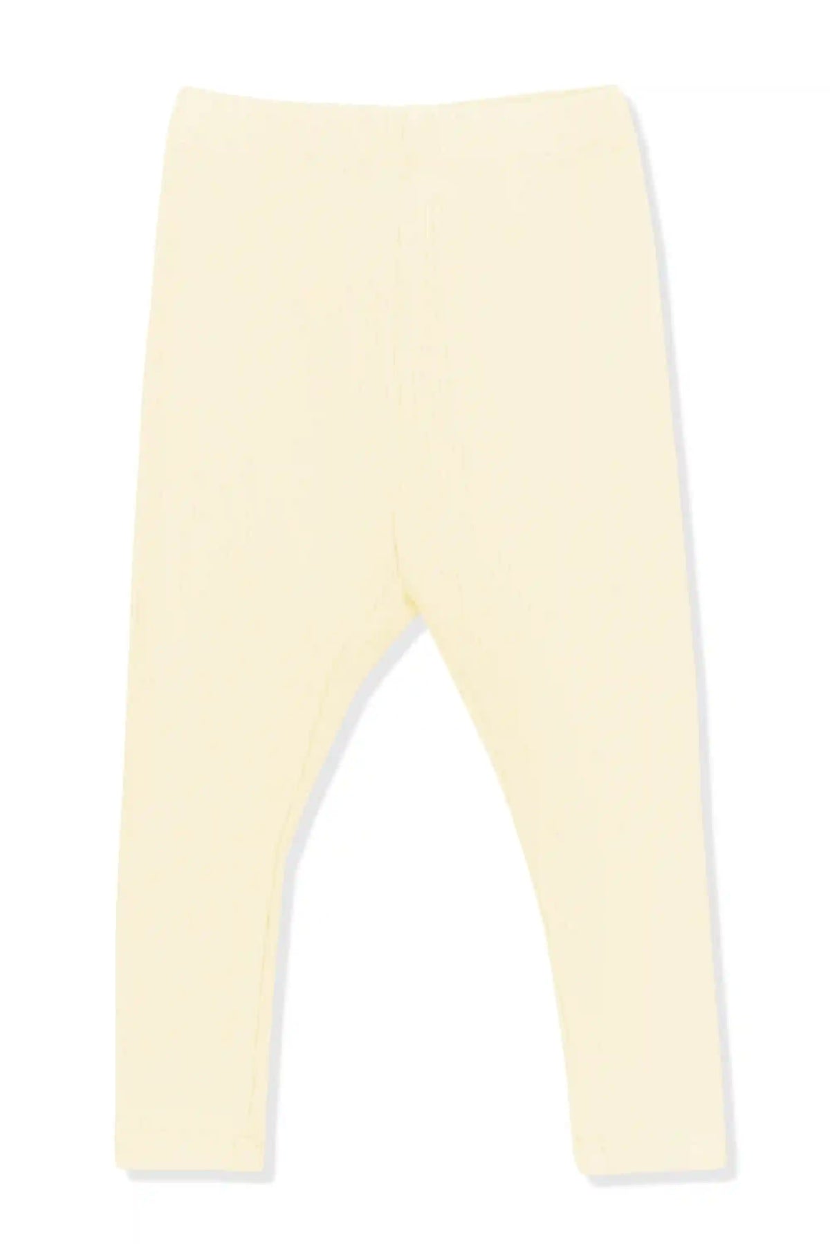 Ribbed Leggings in Chamomile