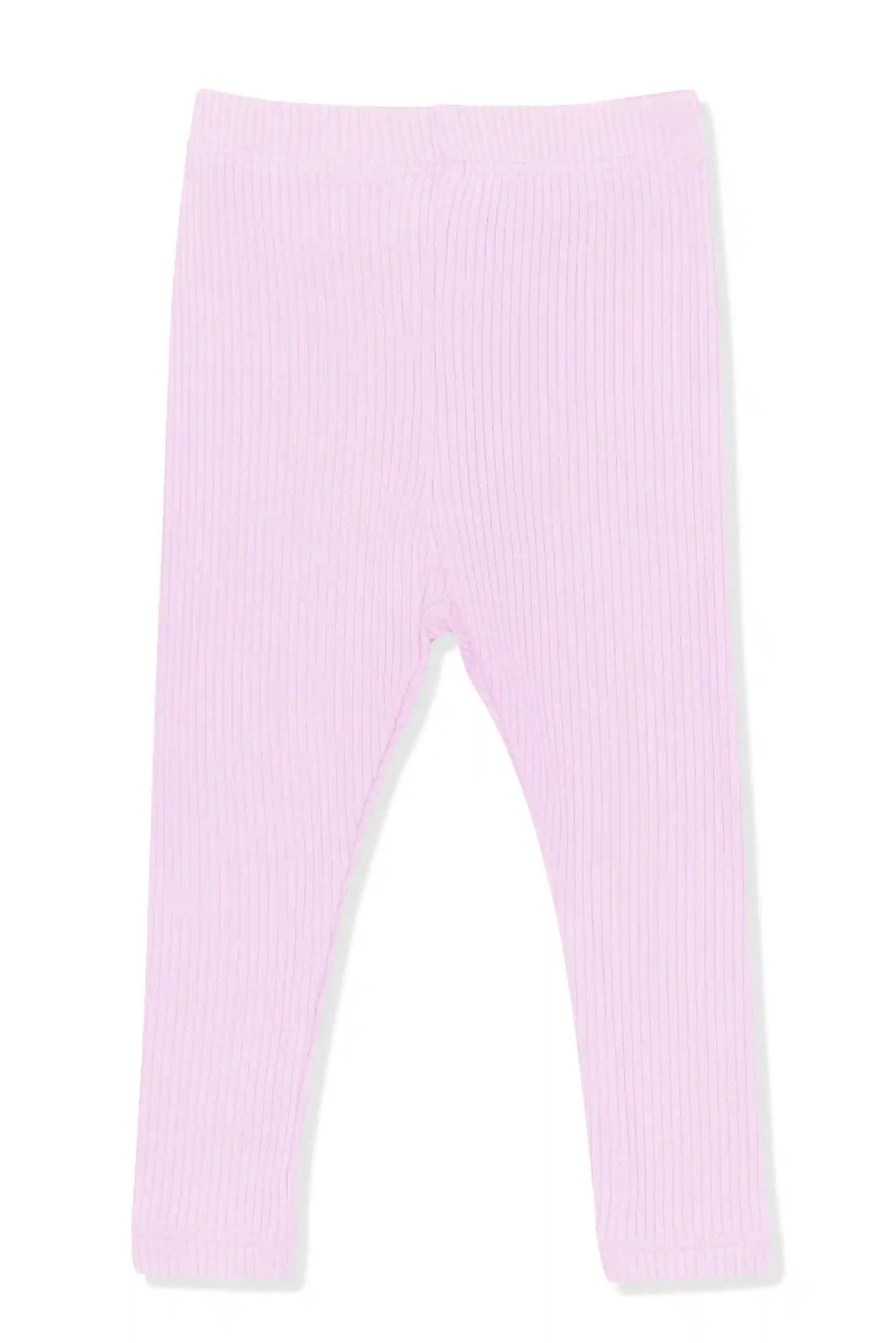 Ribbed Leggings in Thistle