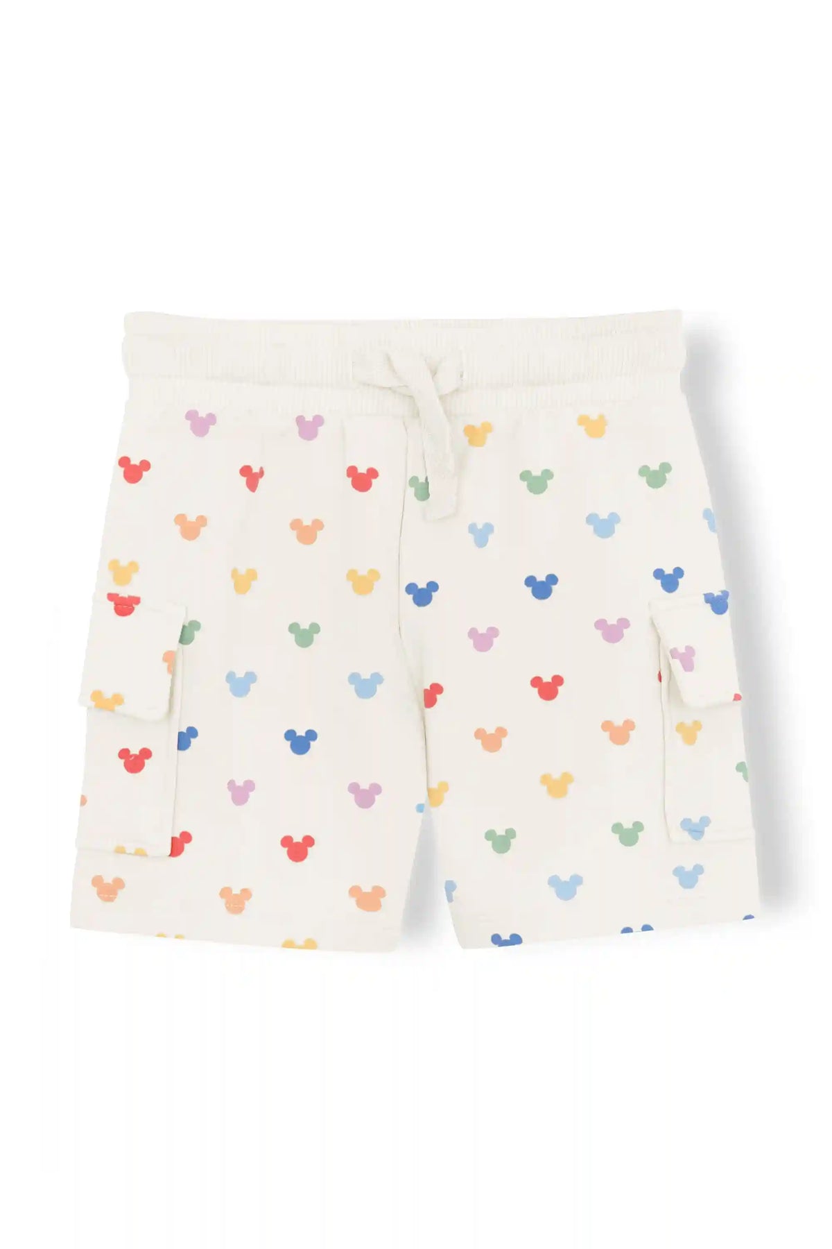 Cargo Short in Pastel Mickey Mouse