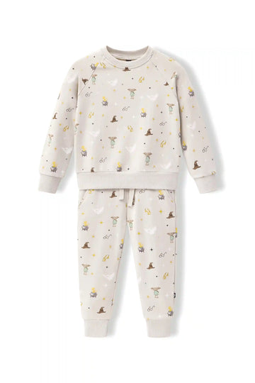 Long Sleeve Jogger Set in Starry Icon