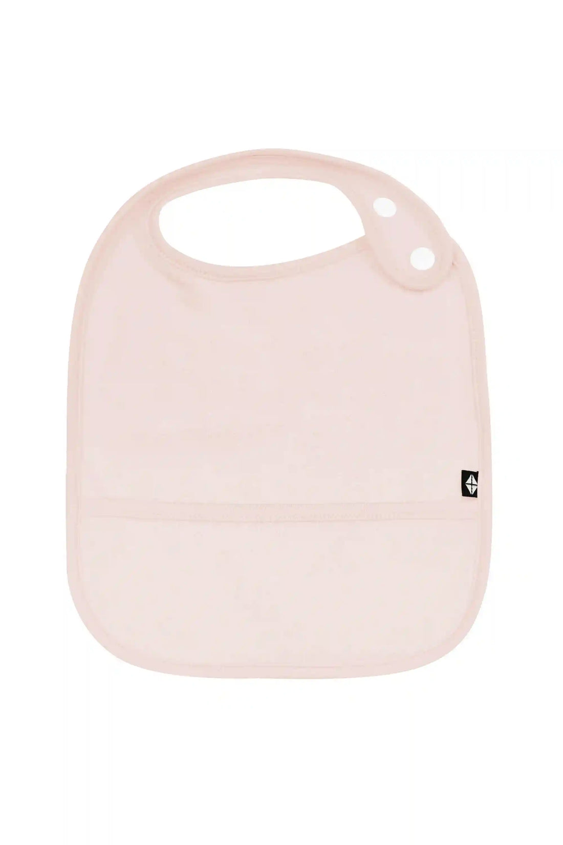 Terry Pocket Bib in Blush
