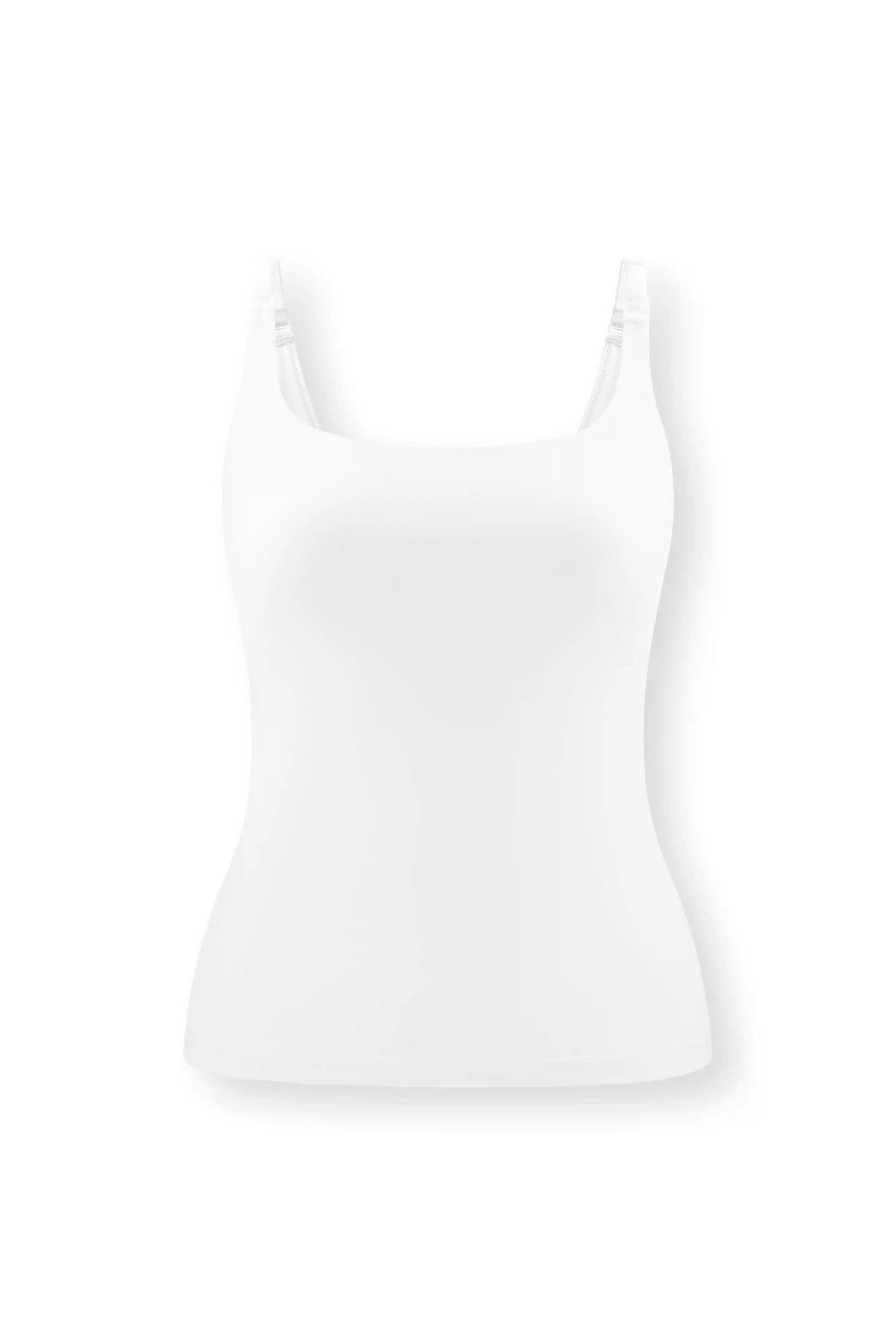 Women's Nursing Tank in Snow
