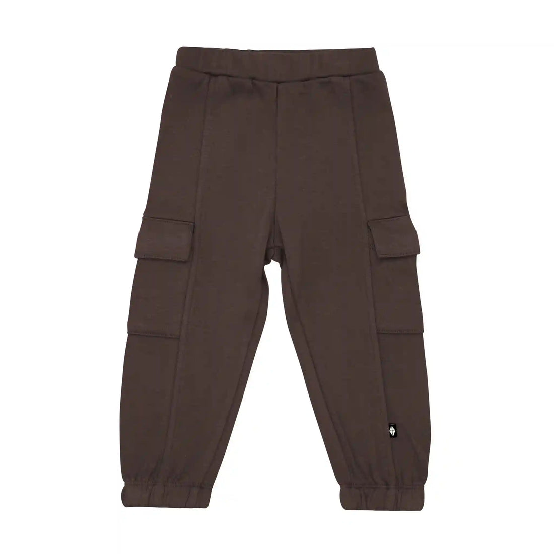 Fleece Cargo Pants in Espresso