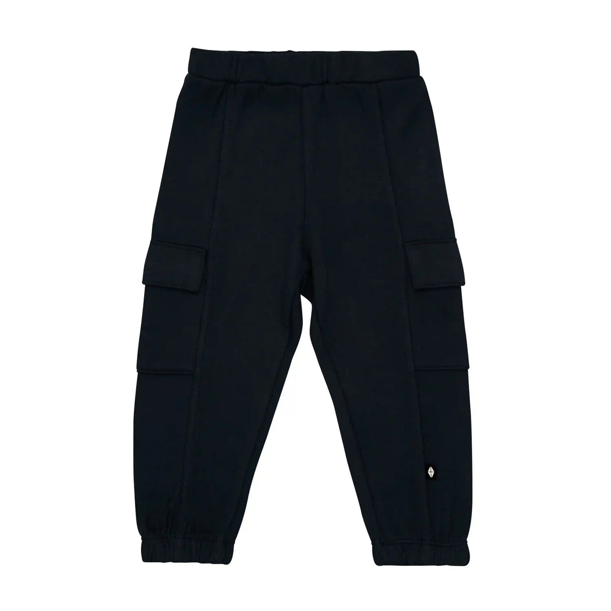 Fleece Cargo Pants in Midnight