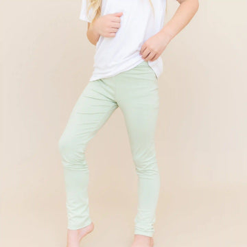 Toddler Leggings in Basil