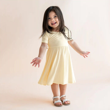 Twirl Dress in Chamomile
