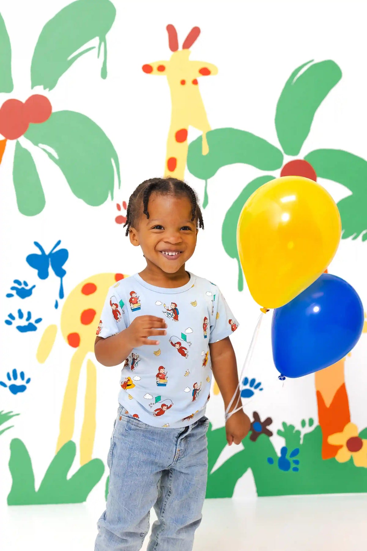 Toddler Basic Tee in Curious George