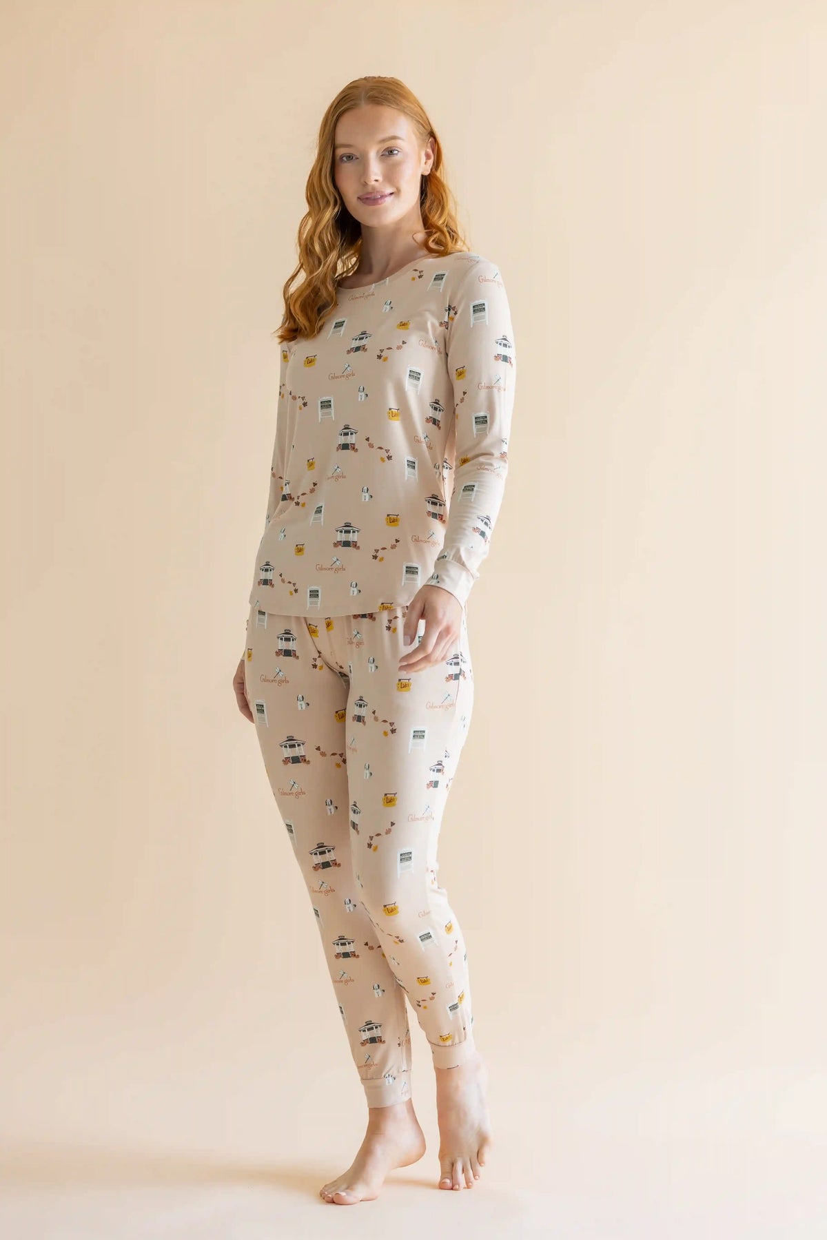 Women's Jogger Pajama Set in Gilmore Girls