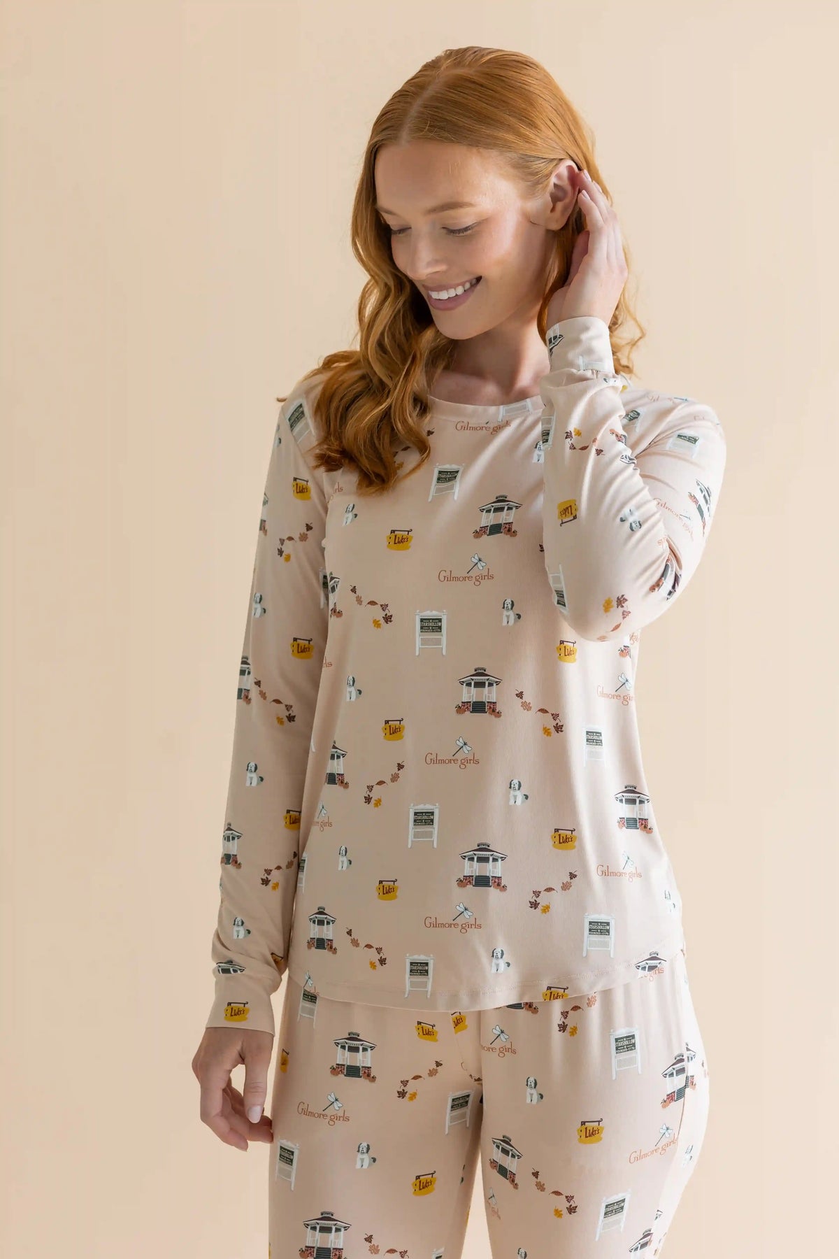 Women's Jogger Pajama Set in Gilmore Girls