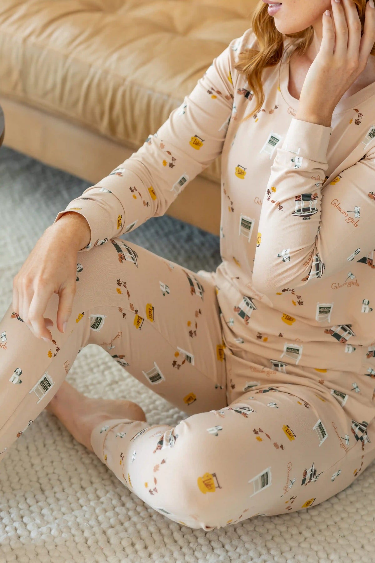 Women's Jogger Pajama Set in Gilmore Girls