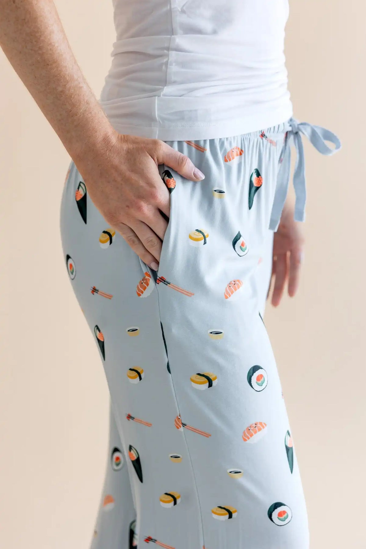 Women's Lounge Pants in Ice Sushi