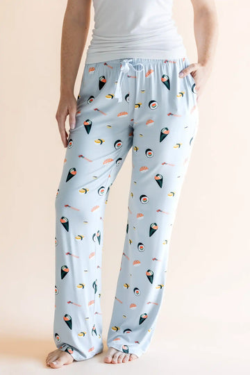 Women's Lounge Pants in Ice Sushi