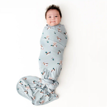 Swaddle Blanket in Mallard Duck