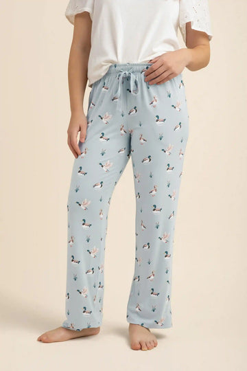 Women's Lounge Pants in Mallard Duck