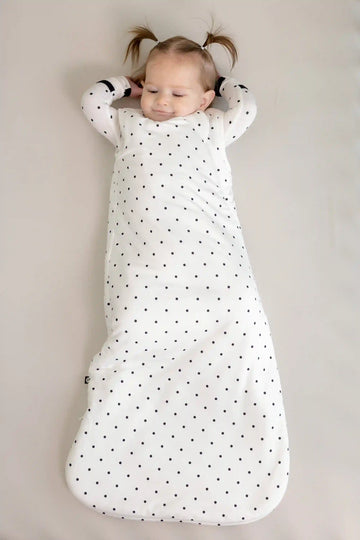 Sleep Bag in Midnight Polka Dot 1.0