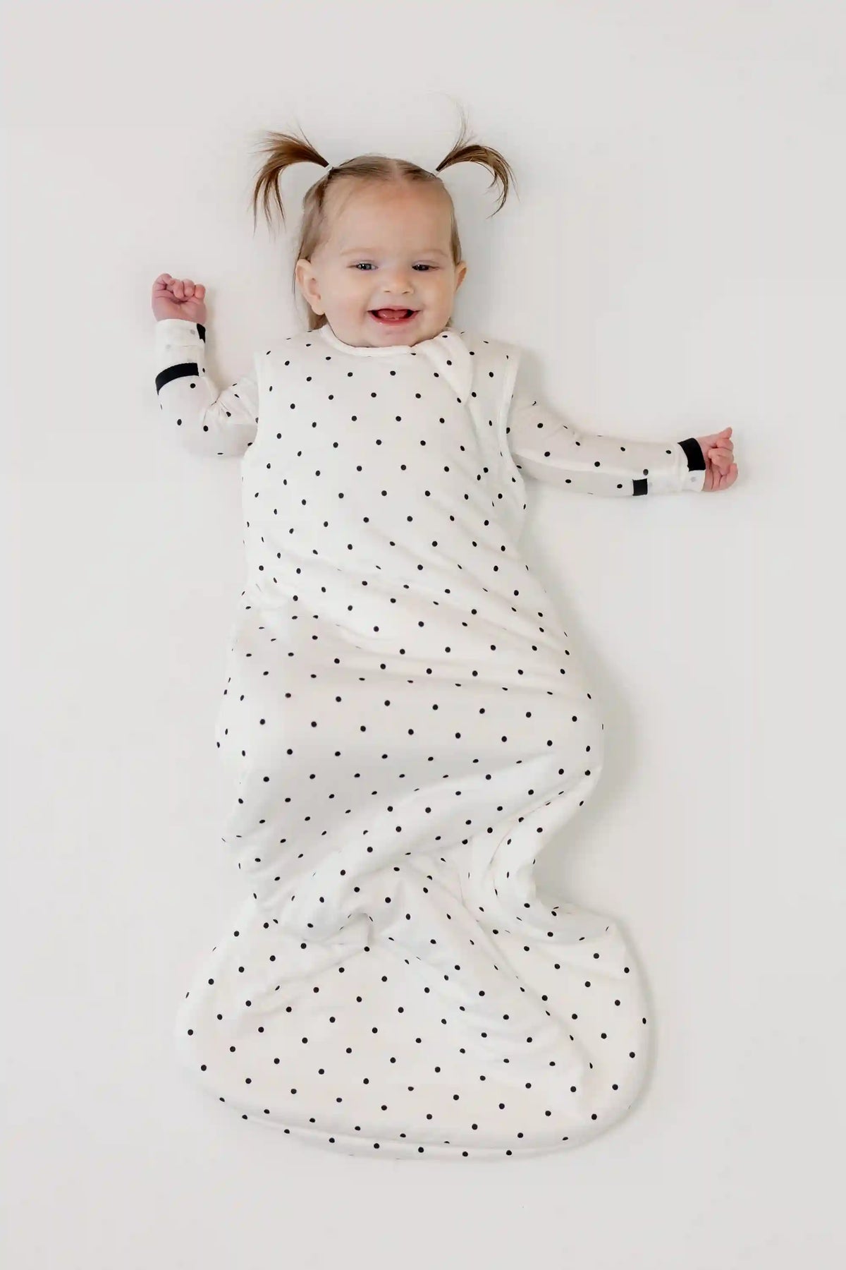 Sleep Bag in Midnight Polka Dot 1.0