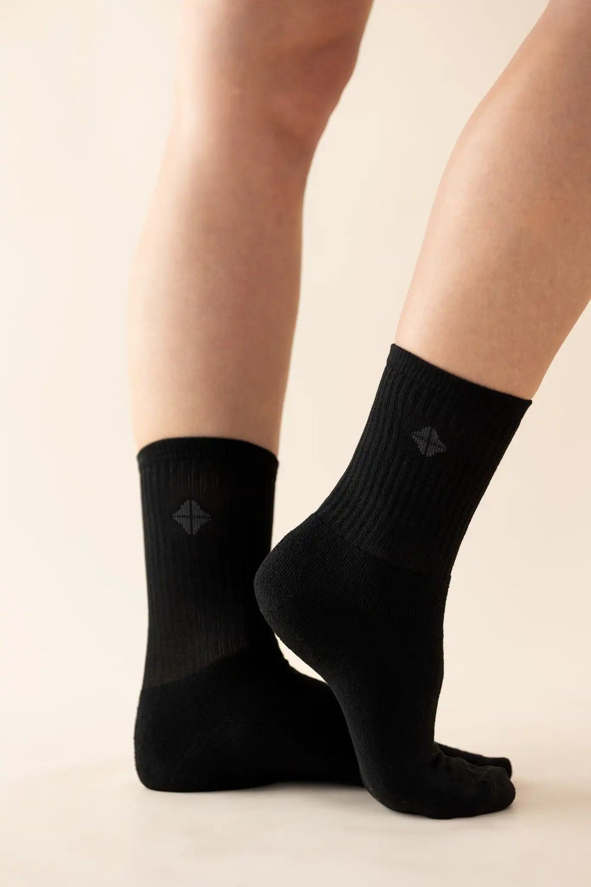 Adult Crew Socks in Midnight