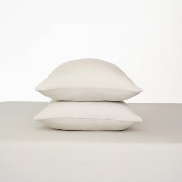 Fitted Sheet with Pillowcases in Oat