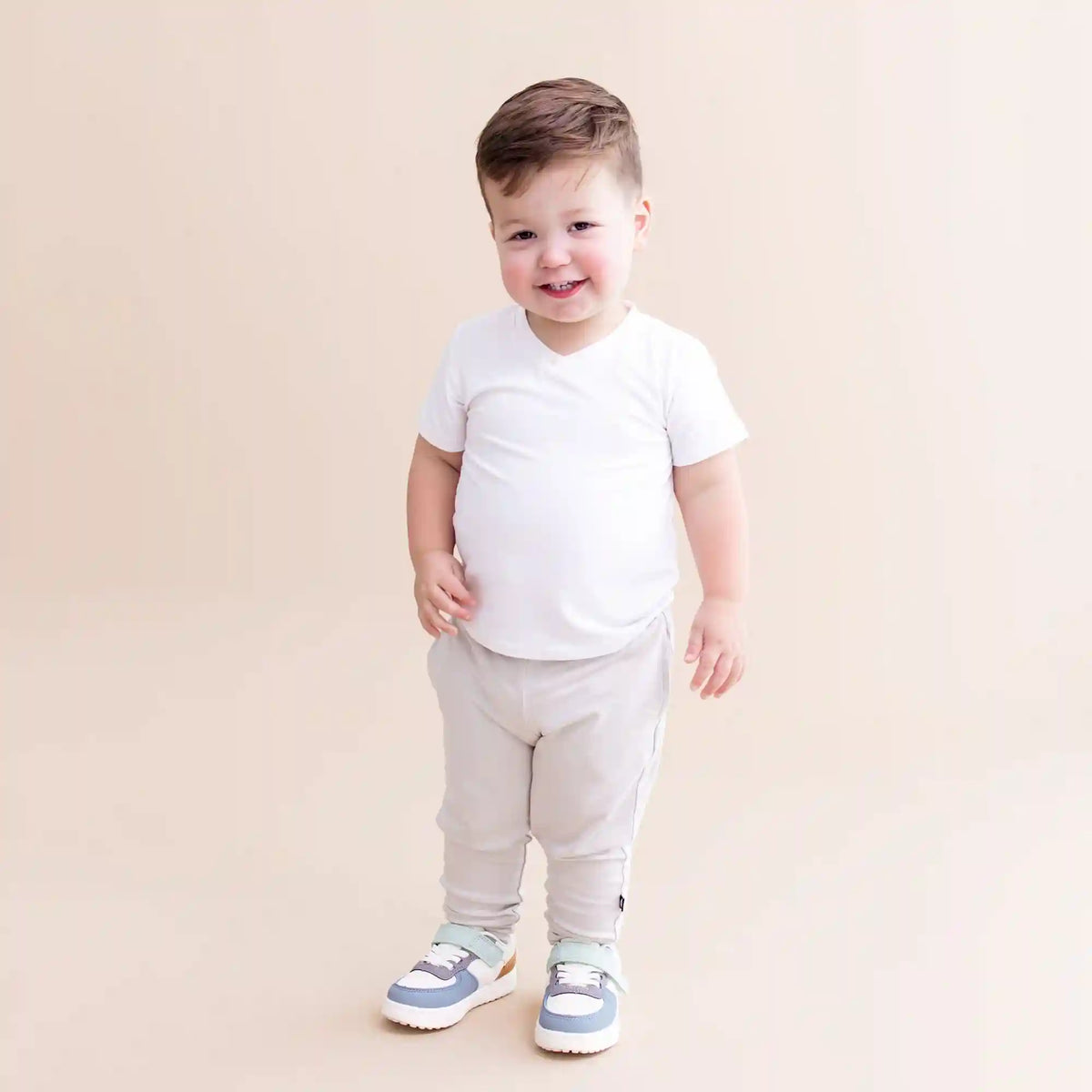 Toddler Jogger Pant in Oat