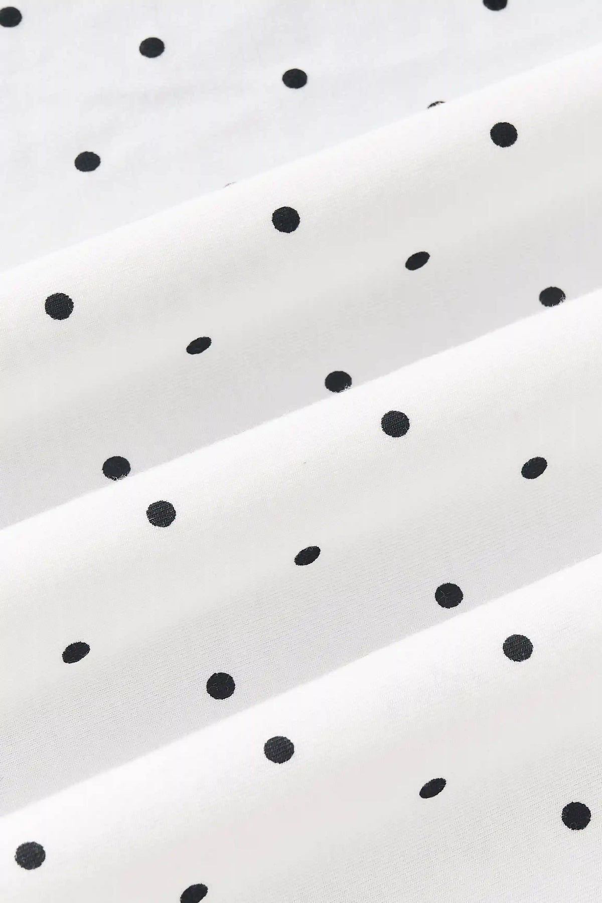Crib Sheet in Midnight Polka Dot
