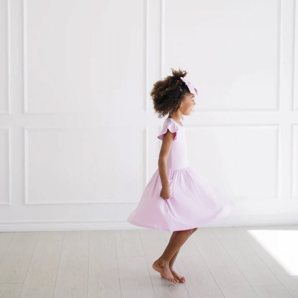 Pocket Dress in Thistle