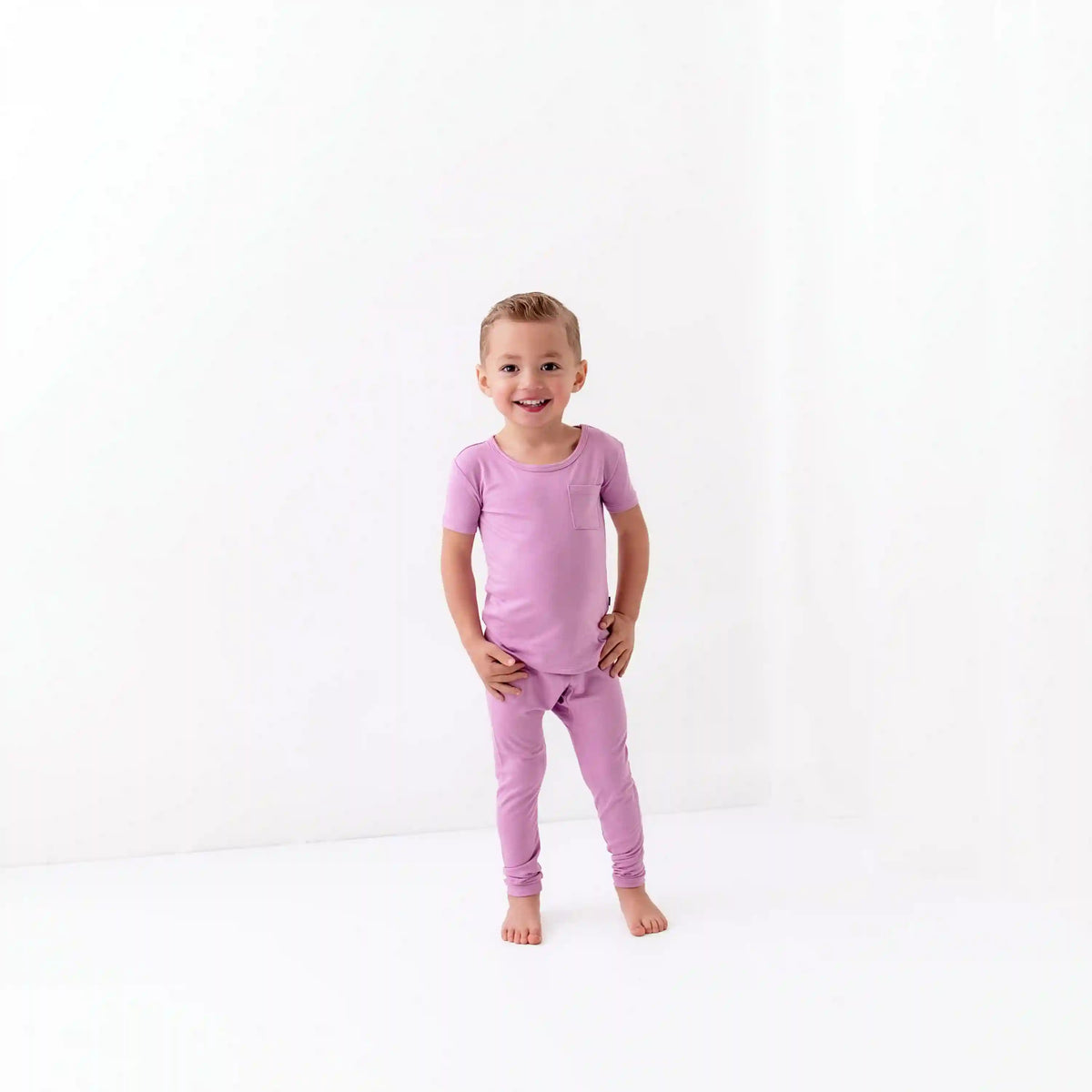 Short Sleeve with Pants Pajamas in Poi