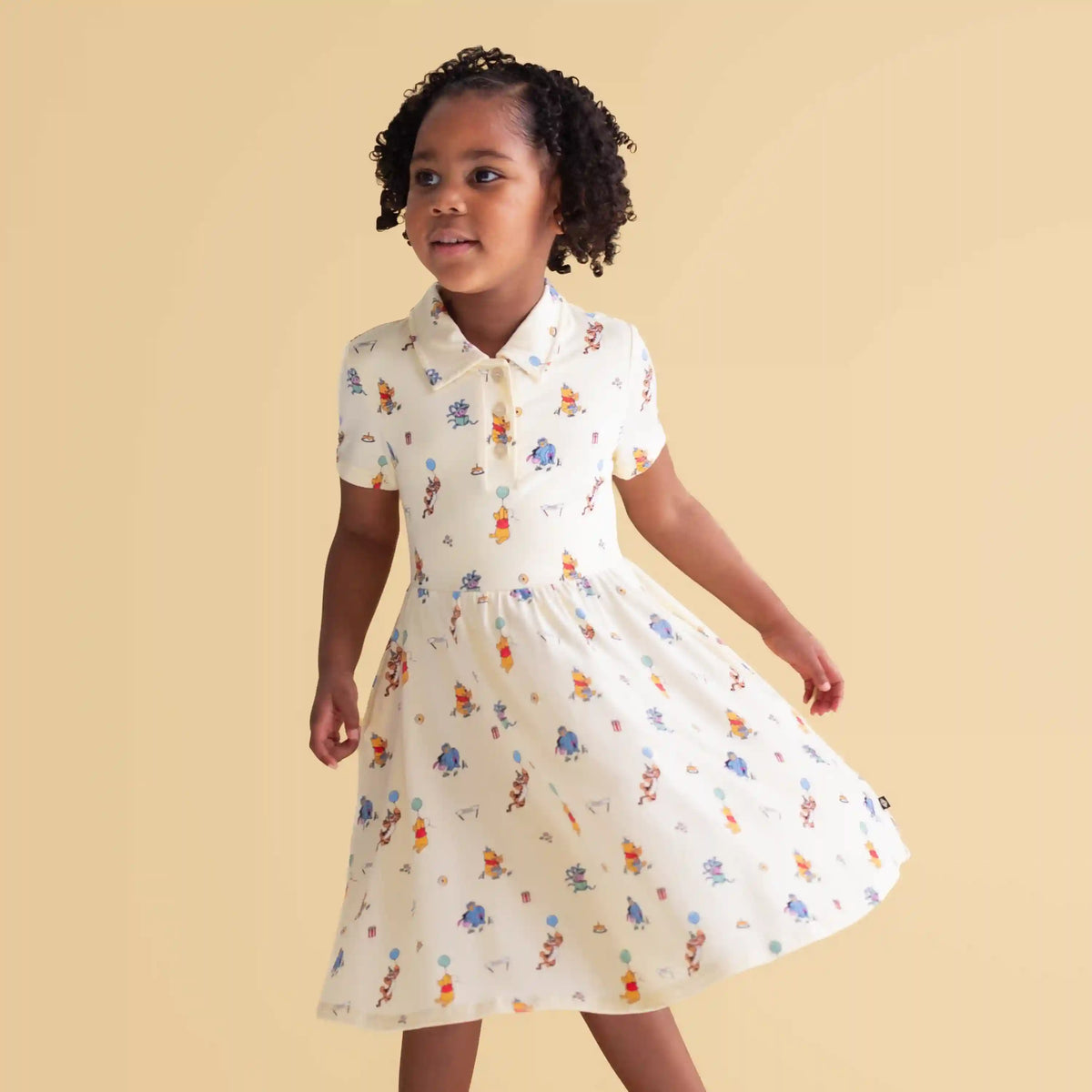 Polo Dress in Winnie the Pooh Celebration