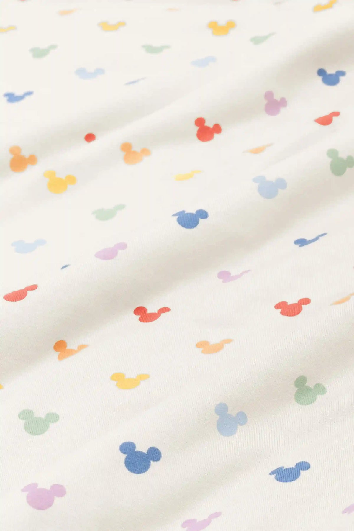 Footie in Pastel Mickey Mouse