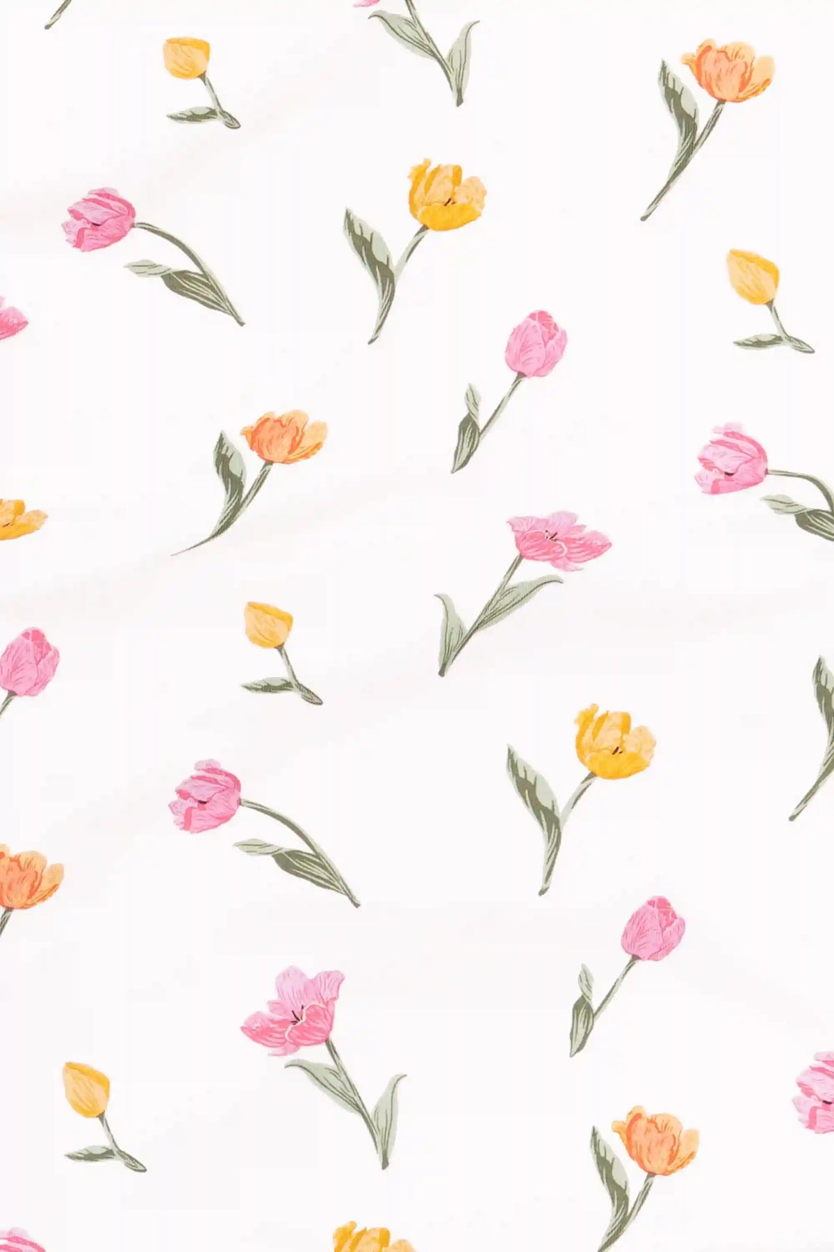 Women's Oversized V-Neck Tee in Tulip