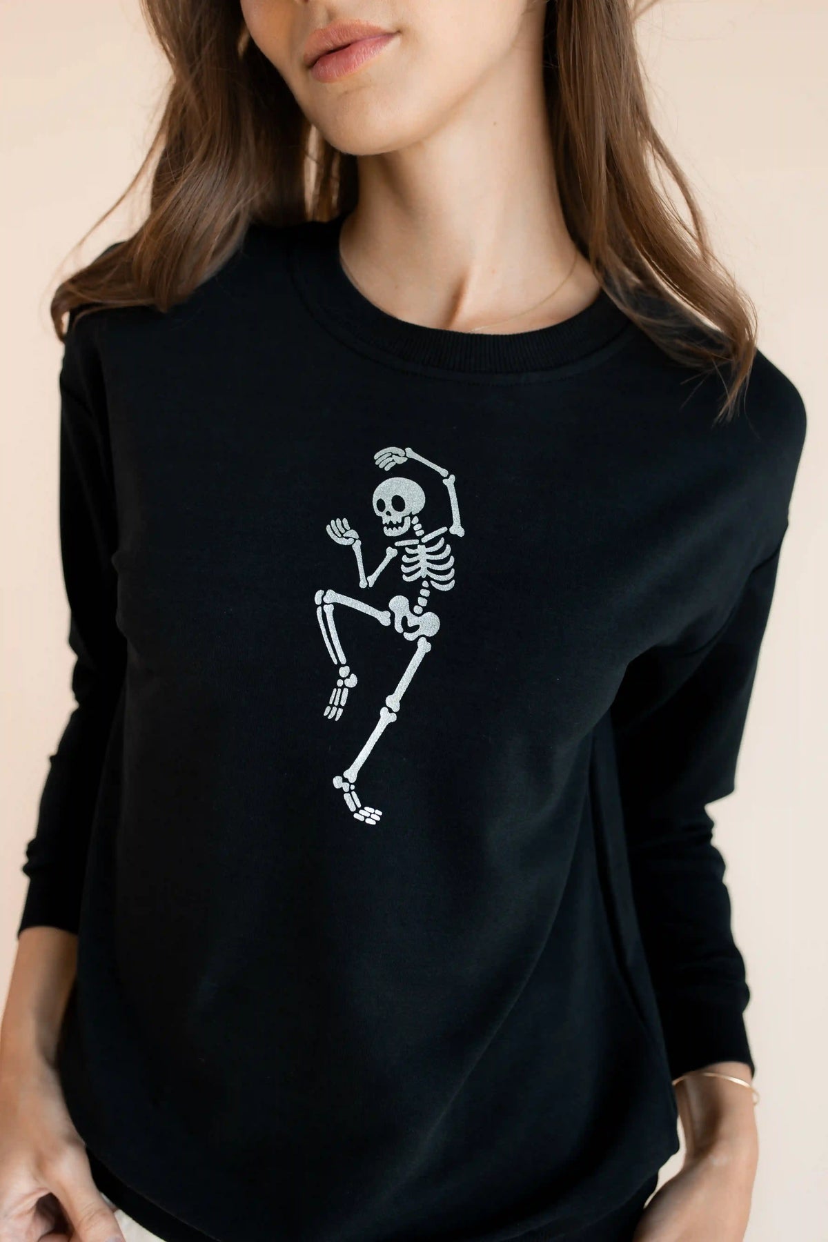 Women's Sweatshirt in Skeleton