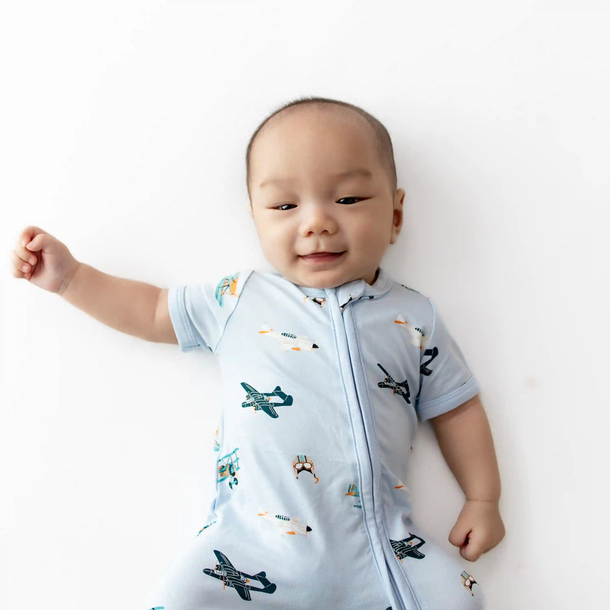 Zipper Shortall Romper in Take Off