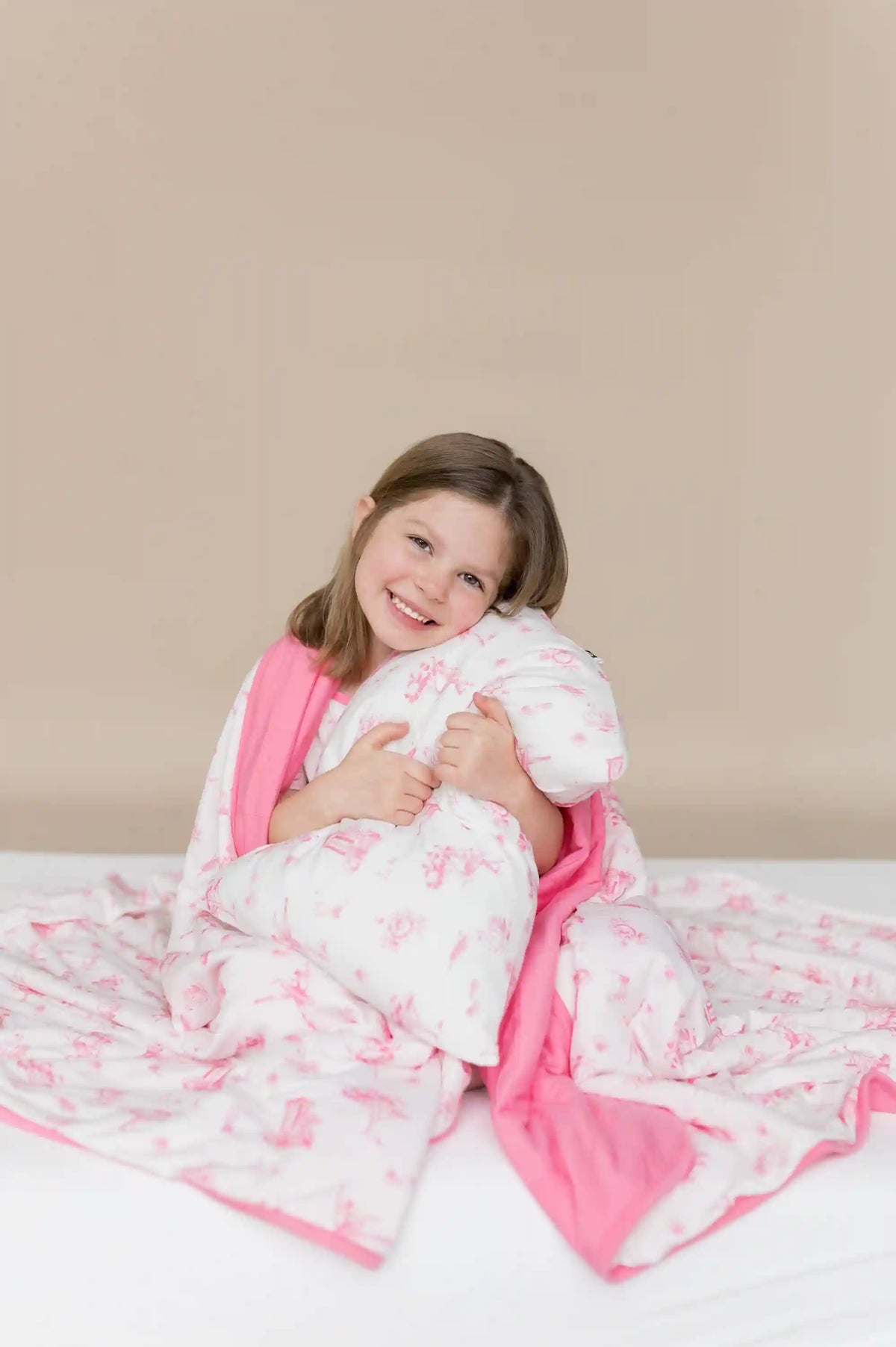 Standard Pillowcase in Toile Ballet