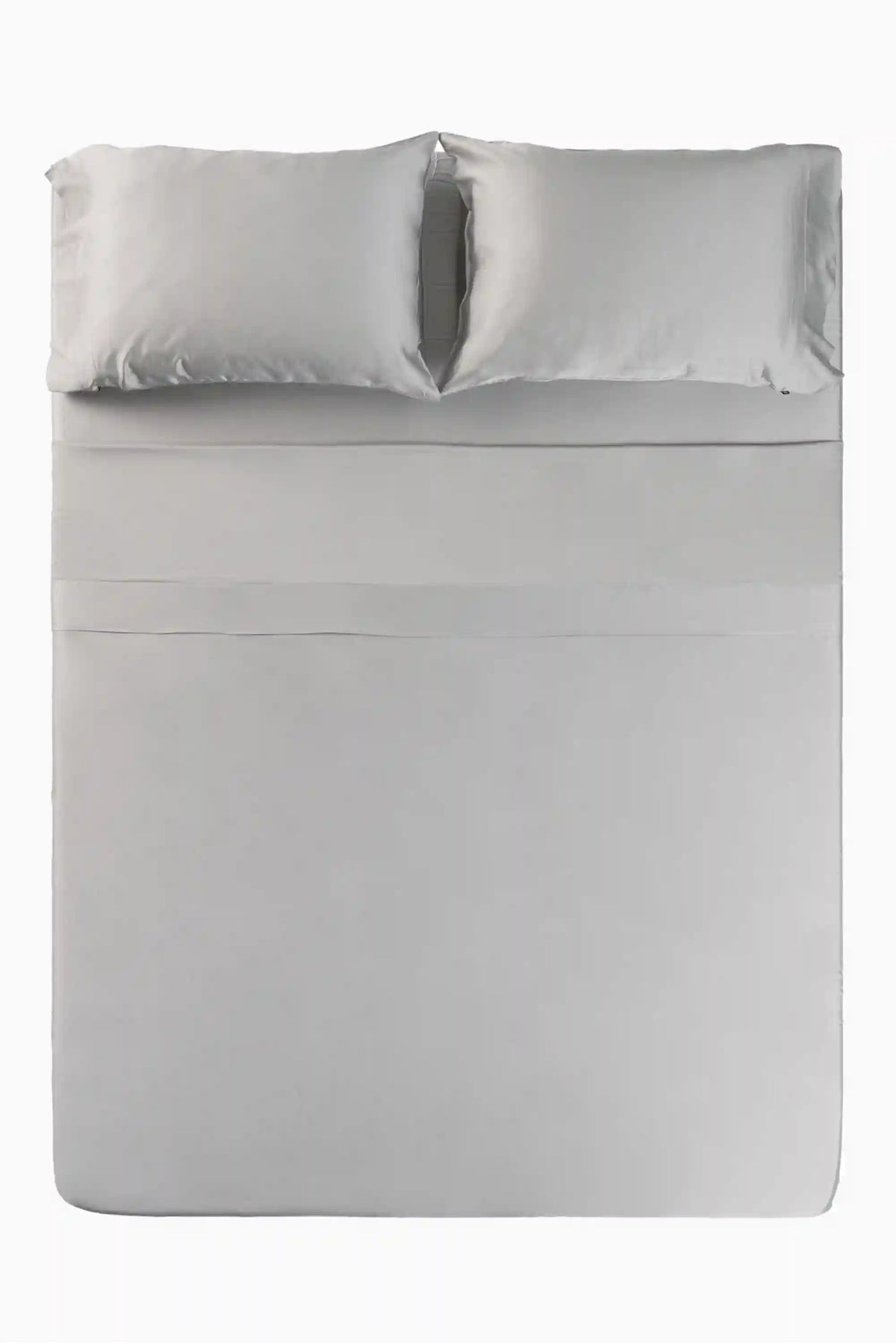 Bamboo Sateen Sheet Set in Dove Gray
