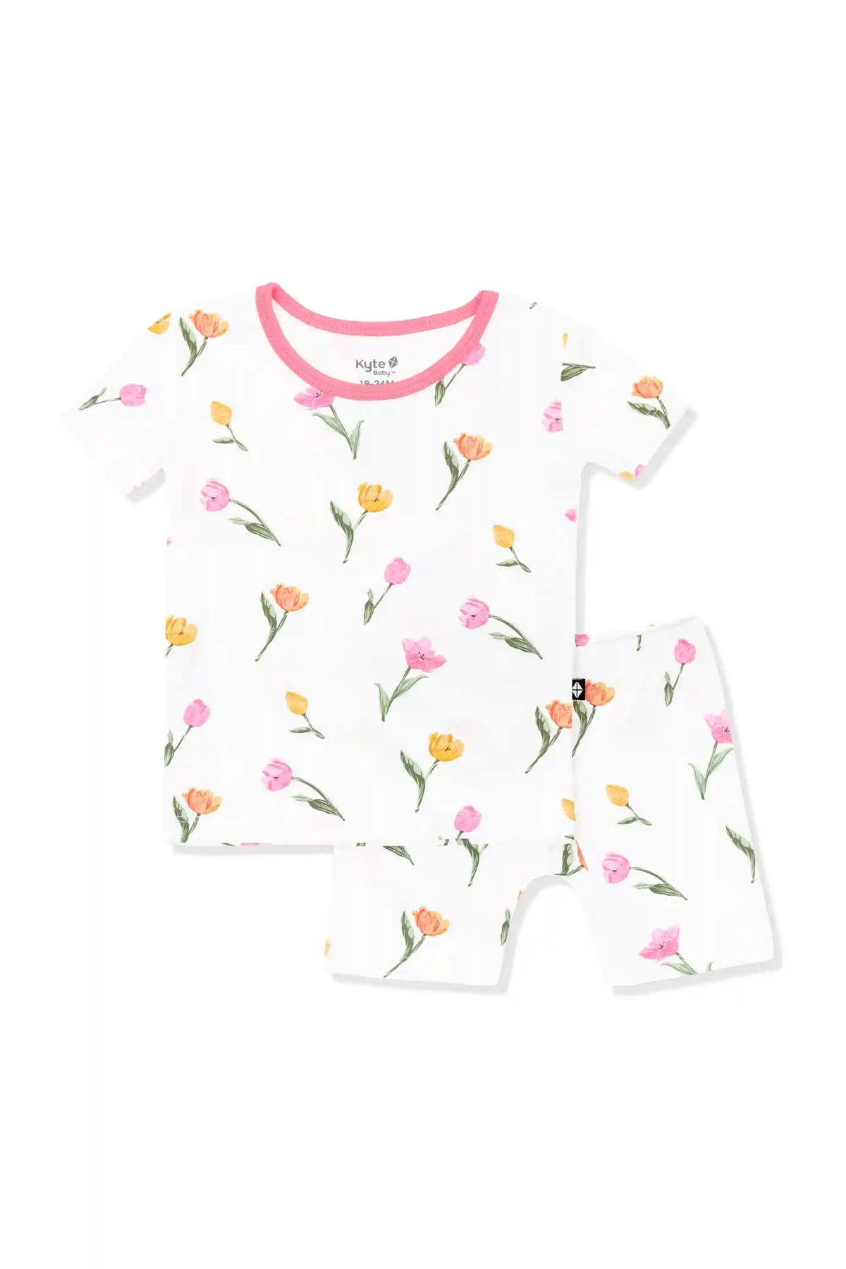 Short Sleeve Pajamas in Tulip