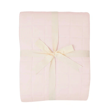 Adult Quilted Blanket in Blush 2.5