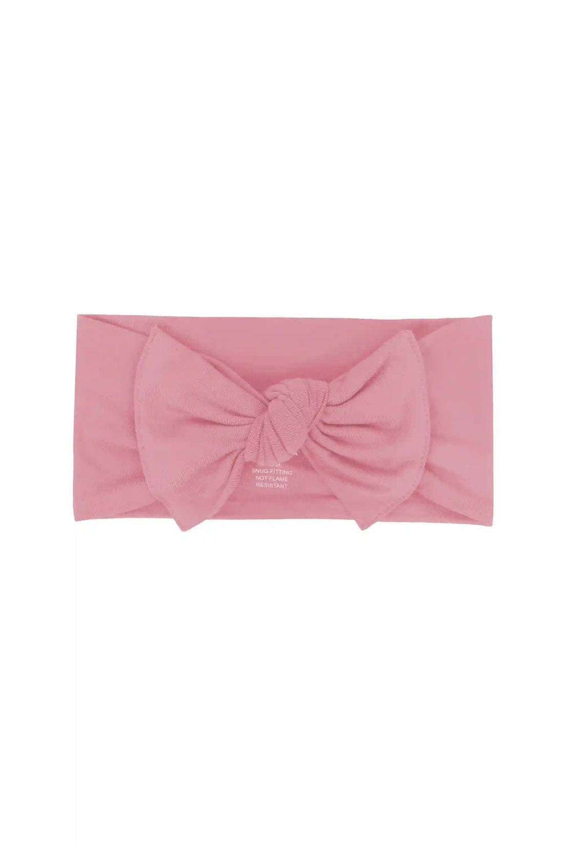 Knotted Bow Headband in Apple Blossom