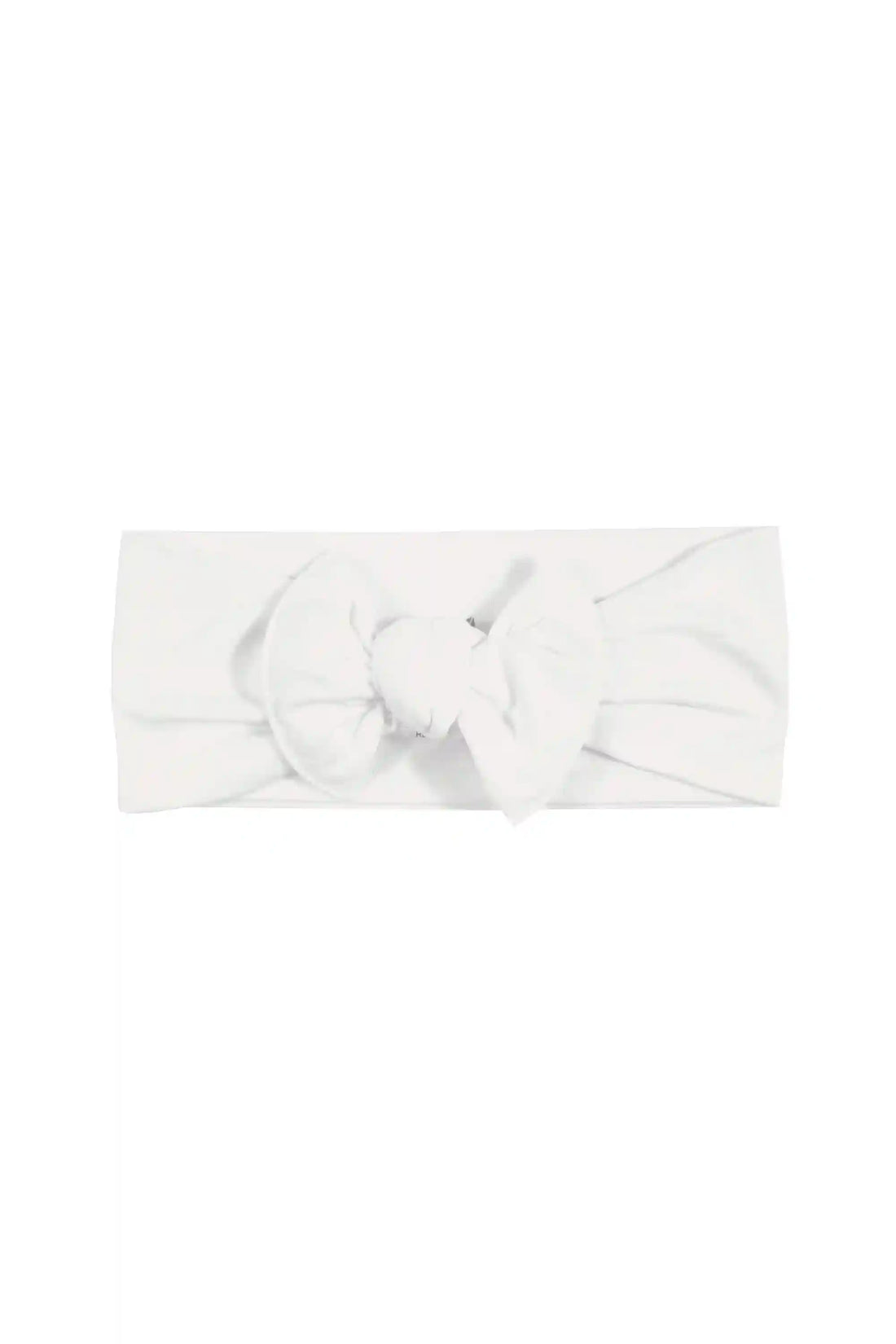 Knotted Bow Headband in Cloud
